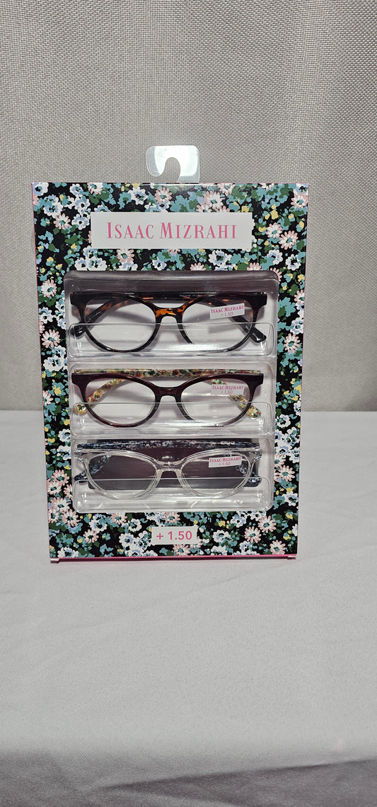 Isaac Mizrahi glasses pack